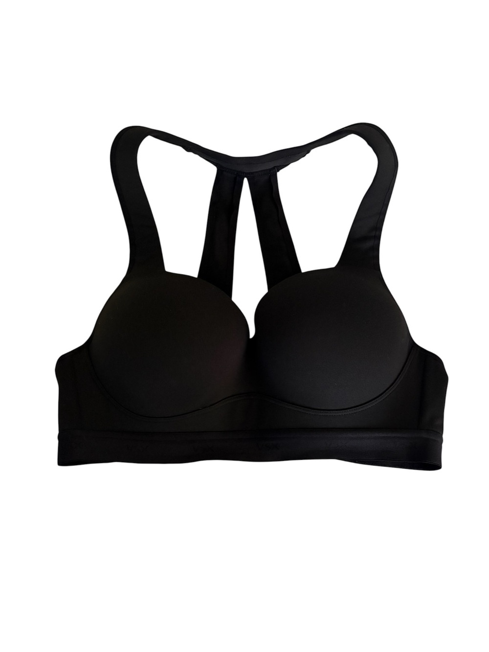 Victoria's Secret Black Racerback Sports Bra